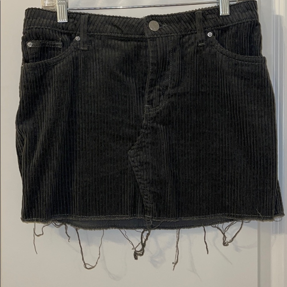 Dark green skirt